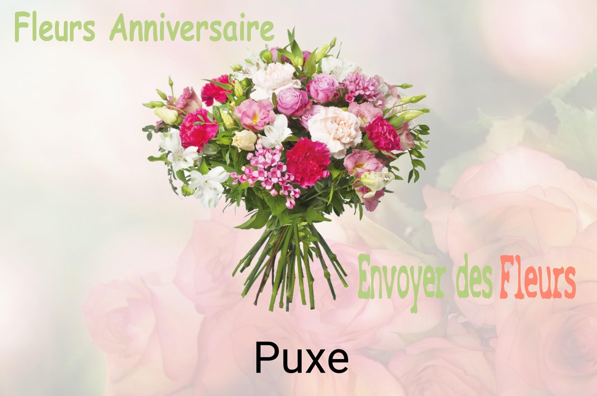 Bouquet de fleurs d’anniversaire livré à Puxe
